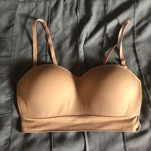 Nude push up bra with no wire.